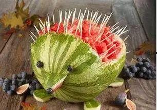 刺猬吃瓜课文,一场奇妙的自然趣事