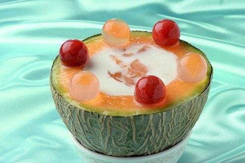 蜜瓜甜品怎么吃,从清新到甜蜜的味蕾之旅
